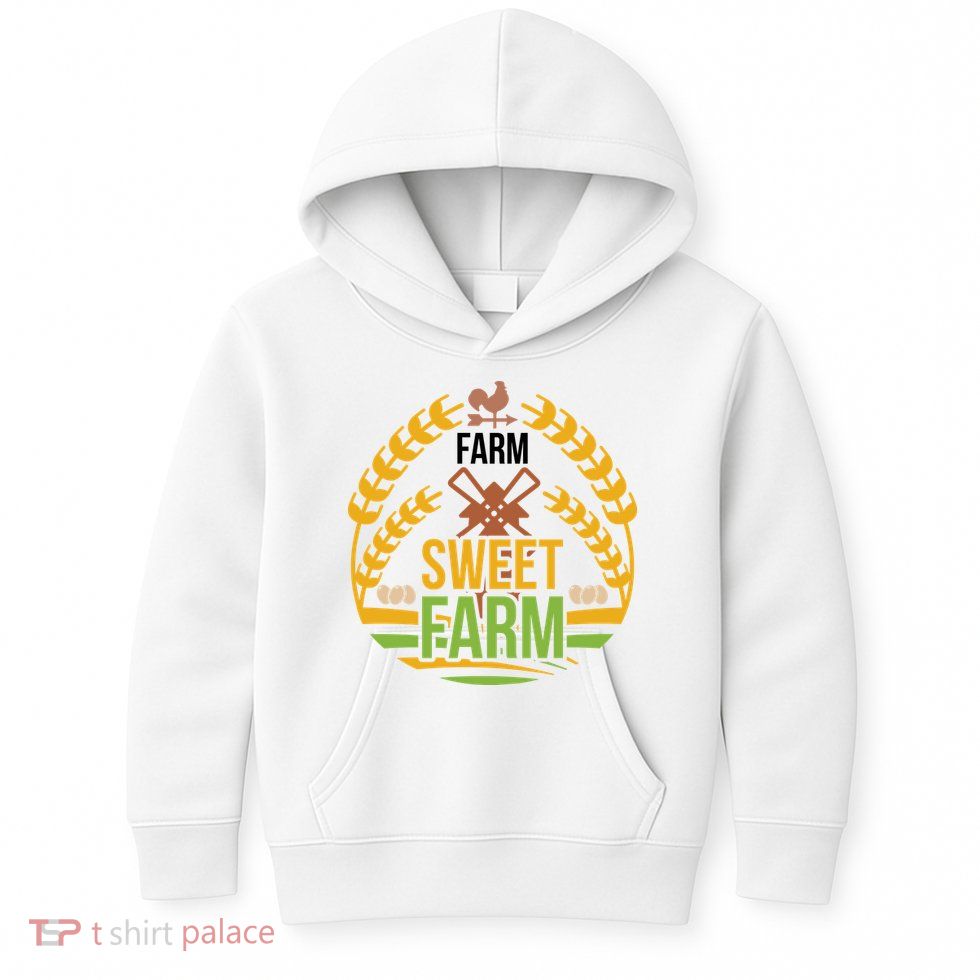 Farm Sweet Farm Kids Hoodie