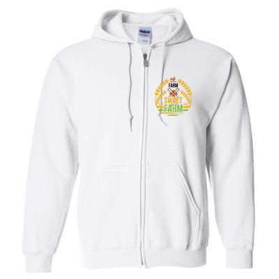 Farm Sweet Farm Full Zip Hoodie