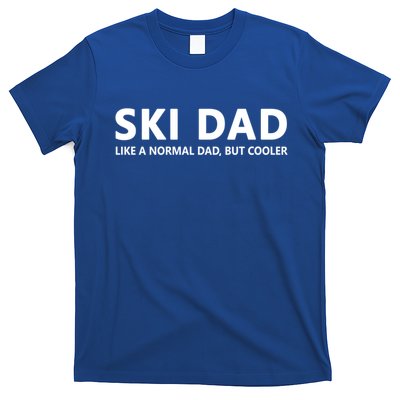 Funny Skiing Father Ski Dad Funny Gift T-Shirt