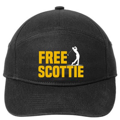 Free Scottie 7-Panel Snapback Hat