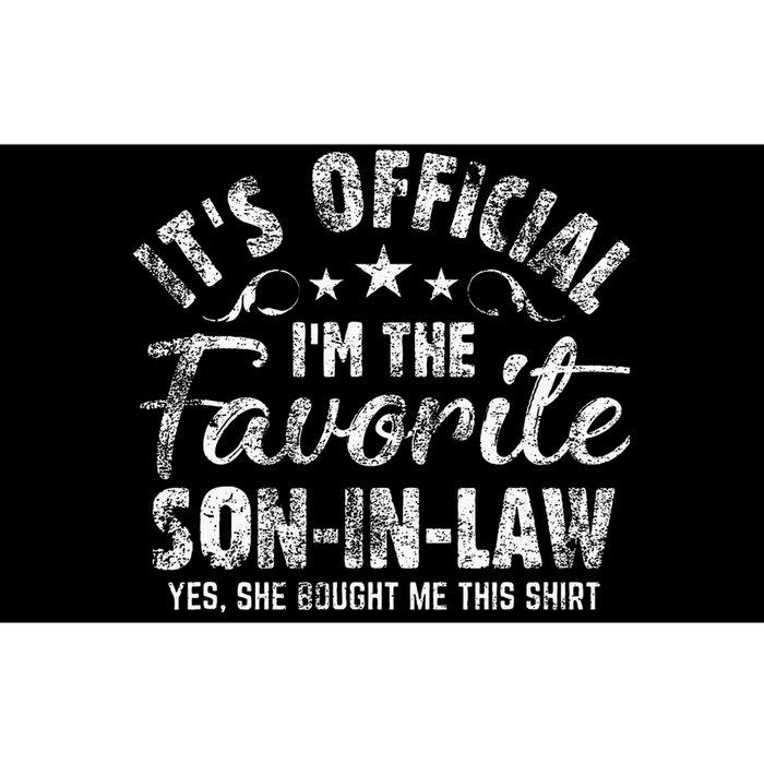 Favorite Soninlaw Gift Mother In Law To Son In Law Bumper Sticker