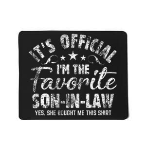 Favorite Soninlaw Gift Mother In Law To Son In Law Mousepad