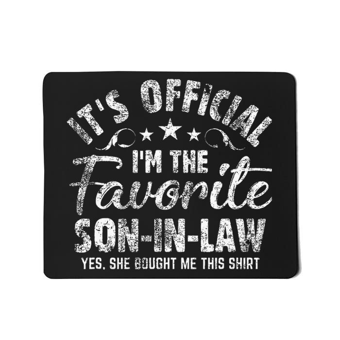 Favorite Soninlaw Gift Mother In Law To Son In Law Mousepad