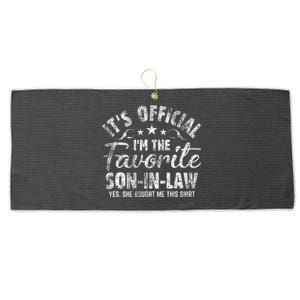 Favorite Soninlaw Gift Mother In Law To Son In Law Large Microfiber Waffle Golf Towel