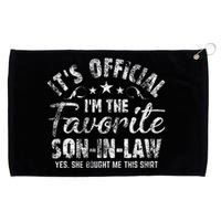 Favorite Soninlaw Gift Mother In Law To Son In Law Grommeted Golf Towel