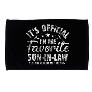 Favorite Soninlaw Gift Mother In Law To Son In Law Microfiber Hand Towel