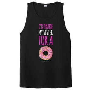 Funny Sister Gift Funny Gift: ID Trade My Sister Donut Gift PosiCharge Competitor Tank