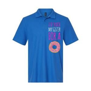 Funny Sister Gift Funny Gift: ID Trade My Sister Donut Gift Softstyle Adult Sport Polo