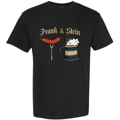 Frank & Stein German Beer Drinking Oktoberfest Garment-Dyed Heavyweight T-Shirt