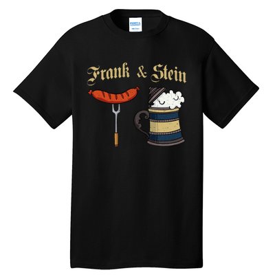 Frank & Stein German Beer Drinking Oktoberfest Tall T-Shirt