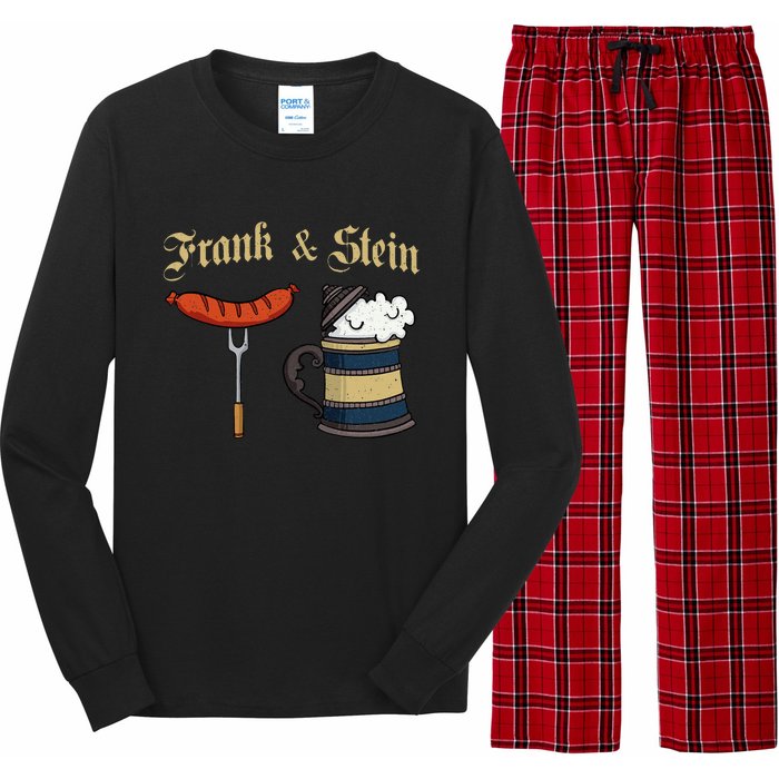 Frank & Stein German Beer Drinking Oktoberfest Long Sleeve Pajama Set