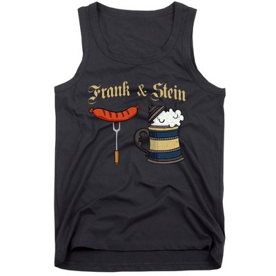 Frank & Stein German Beer Drinking Oktoberfest Tank Top