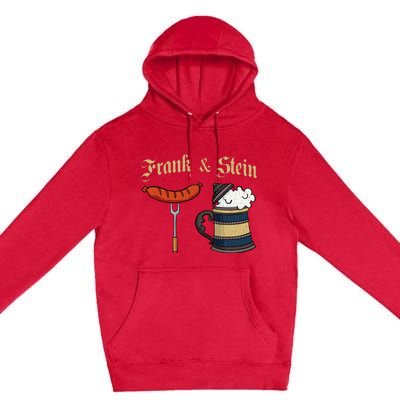 Frank & Stein German Beer Drinking Oktoberfest Premium Pullover Hoodie