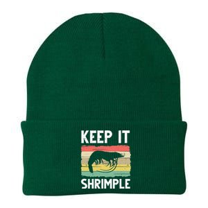 Funny Shrimp Gift For  Cool Fishing Prawn Lover Knit Cap Winter Beanie