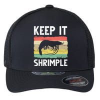 Funny Shrimp Gift For  Cool Fishing Prawn Lover Flexfit Unipanel Trucker Cap