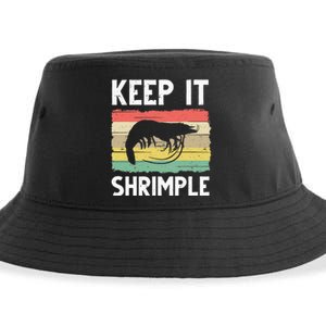 Funny Shrimp Gift For  Cool Fishing Prawn Lover Sustainable Bucket Hat