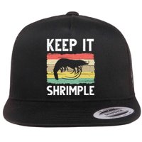 Funny Shrimp Gift For  Cool Fishing Prawn Lover Flat Bill Trucker Hat