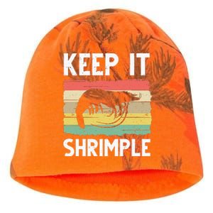 Funny Shrimp Gift For  Cool Fishing Prawn Lover Kati - Camo Knit Beanie