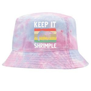 Funny Shrimp Gift For  Cool Fishing Prawn Lover Tie-Dyed Bucket Hat