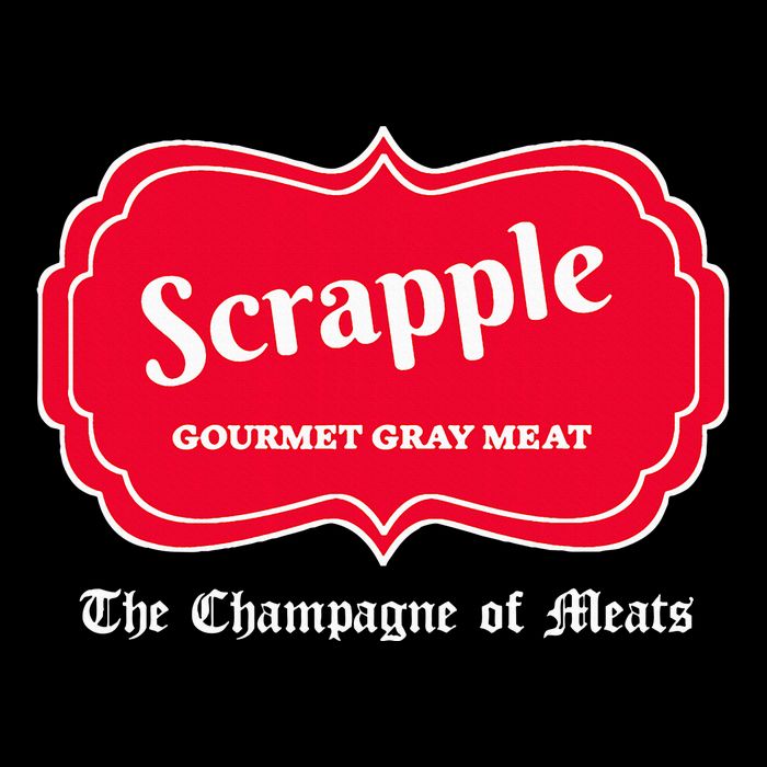 Funny Scrapple Gourmet Gray Meat Champagne Of Meats Pa Joke Cooling Performance Crew T-Shirt