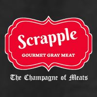 Funny Scrapple Gourmet Gray Meat Champagne Of Meats Pa Joke Adult Drive Performance Visor