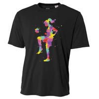 Funny Soccer Girl Gift Cooling Performance Crew T-Shirt