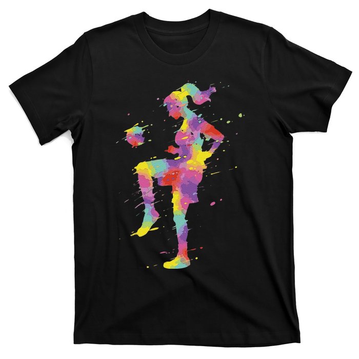 Funny Soccer Girl Gift T-Shirt