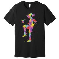 Funny Soccer Girl Gift Premium T-Shirt