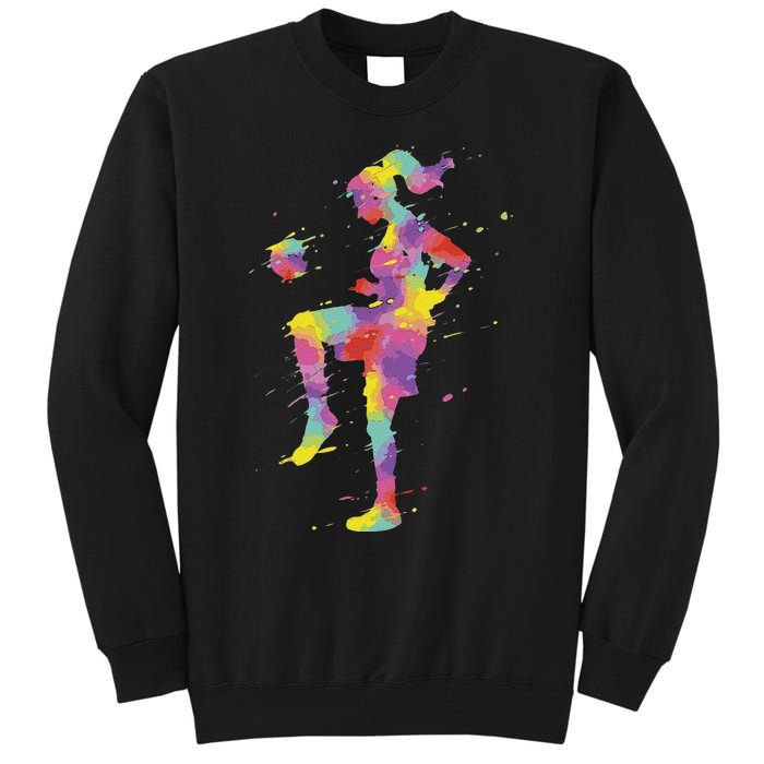 Funny Soccer Girl Gift Tall Sweatshirt