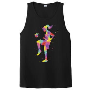 Funny Soccer Girl Gift PosiCharge Competitor Tank