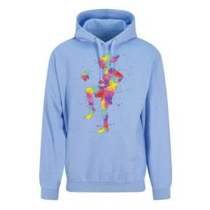 Funny Soccer Girl Gift Unisex Surf Hoodie