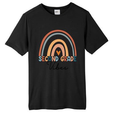 Funny Second Grade Teacher Rainbow Team 2Nd Grade Vibes Great Gift Tall Fusion ChromaSoft Performance T-Shirt