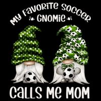 Funny Soccer Gnome My Favorite Soccer Gnomie Calls Me Mom Cute Gift Bucket Hat