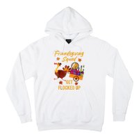 Friendsgiving Squad Get Flocked Up Thanksgiving Hoodie