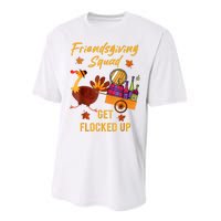 Friendsgiving Squad Get Flocked Up Thanksgiving Performance Sprint T-Shirt