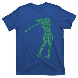 Funny Shamrock Golf St Patricks Day Golfer Gift T-Shirt