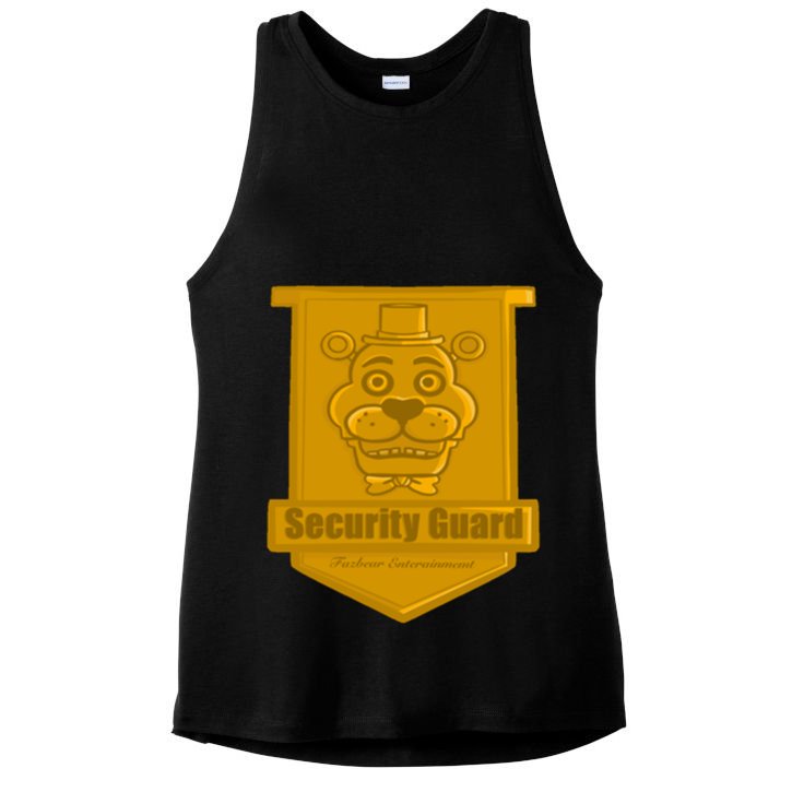 Fnaf Security Guard Badge Ladies PosiCharge Tri-Blend Wicking Tank