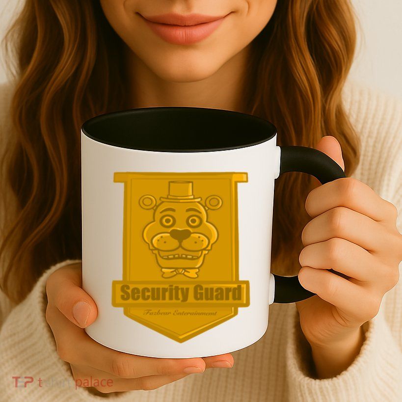 Fnaf Security Guard Badge Mug