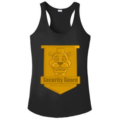 Fnaf Security Guard Badge Ladies PosiCharge Competitor Racerback Tank