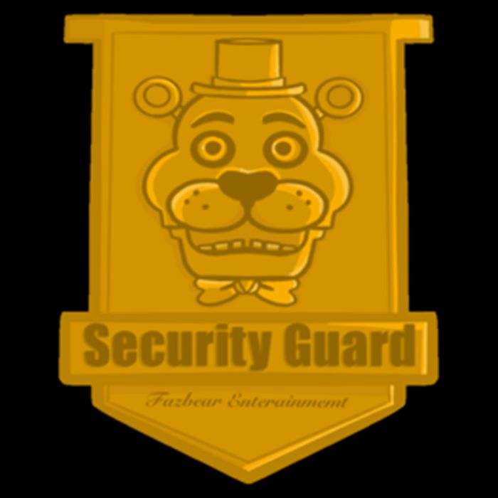 Fnaf Security Guard Badge Bag