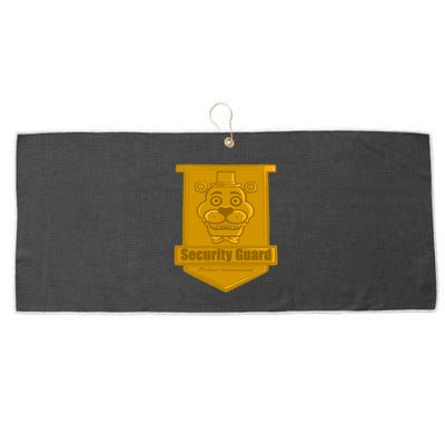 Fnaf Security Guard Badge Large Microfiber Waffle Golf Towel