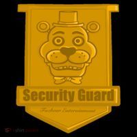 Fnaf Security Guard Badge Youth Performance Sprint T-Shirt