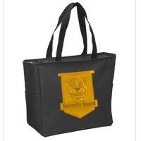 Fnaf Security Guard Badge Zip Tote Bag