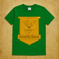Fnaf Security Guard Badge T-Shirt