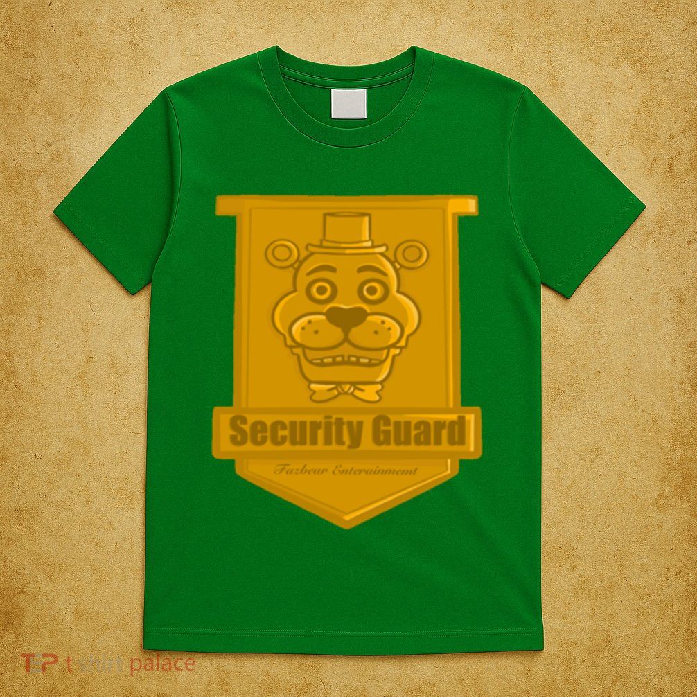 Fnaf Security Guard Badge T-Shirt