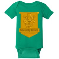 Fnaf Security Guard Badge Baby Bodysuit
