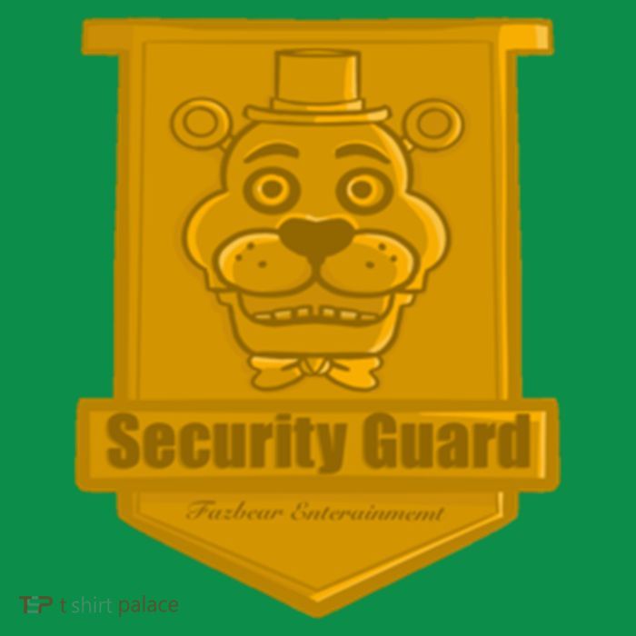 Fnaf Security Guard Badge Toddler Hoodie