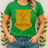 Fnaf Security Guard Badge Womens T-Shirt