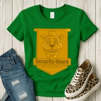 Fnaf Security Guard Badge Womens T-Shirt