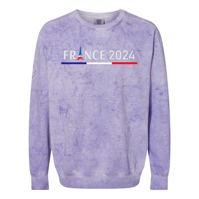 France Summer Games 2024 In Its Capital Paris Colorblast Crewneck Sweatshirt